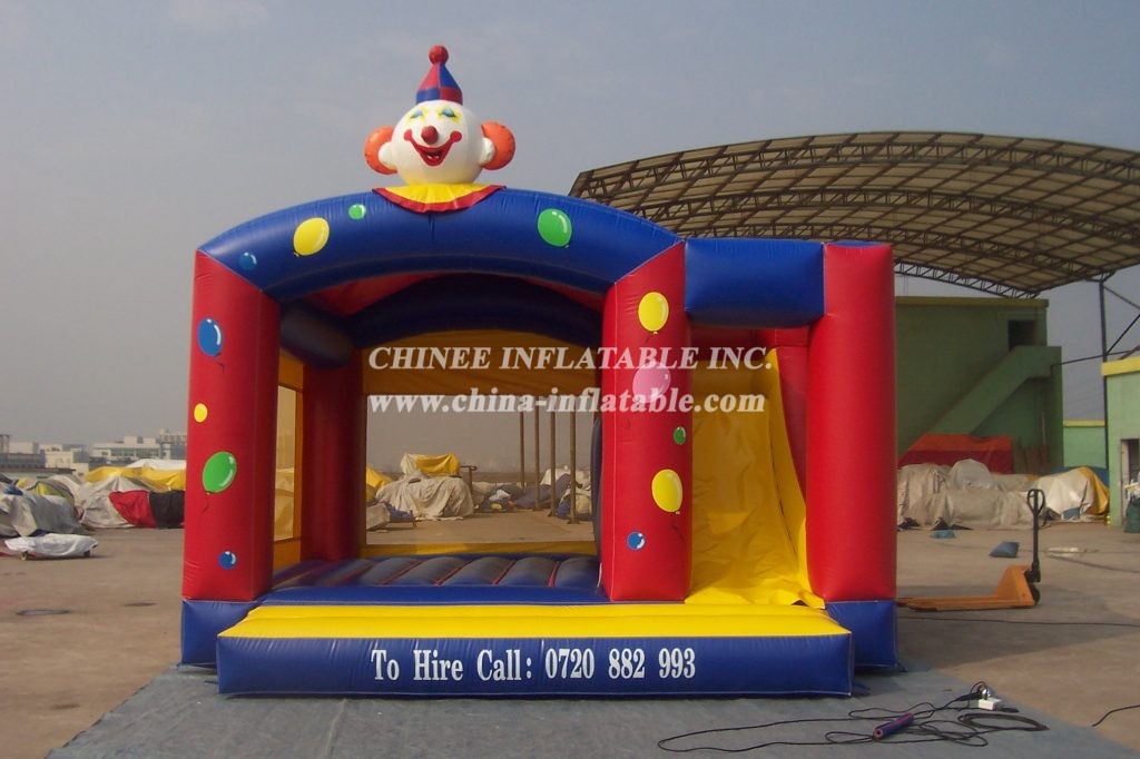 T2-2950 Happy Clown Inflatable Bouncers