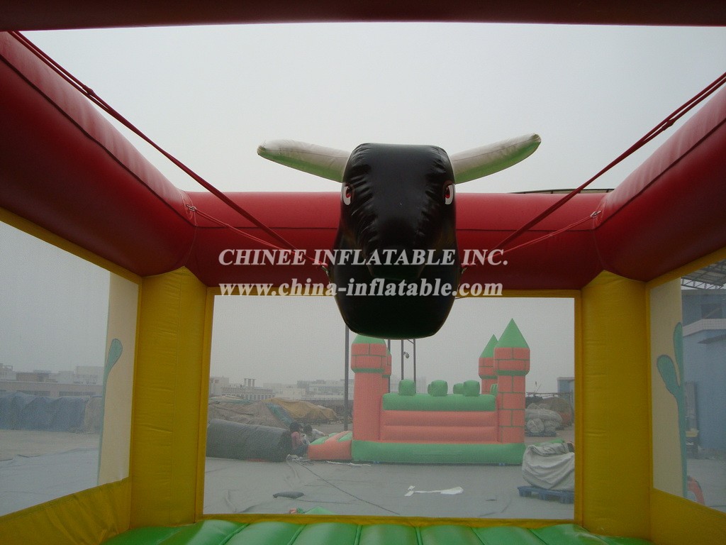 T2-720 Western Cowboys Inflatable Bouncer