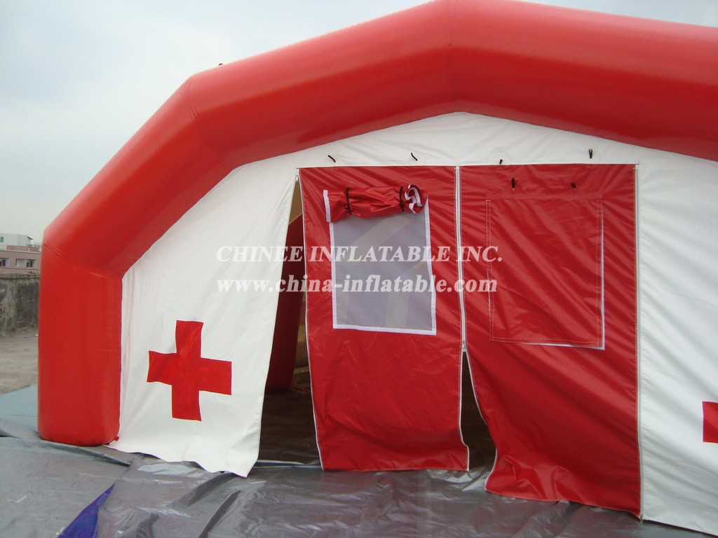 Tent1-385 Inflatable Red Cross Tent