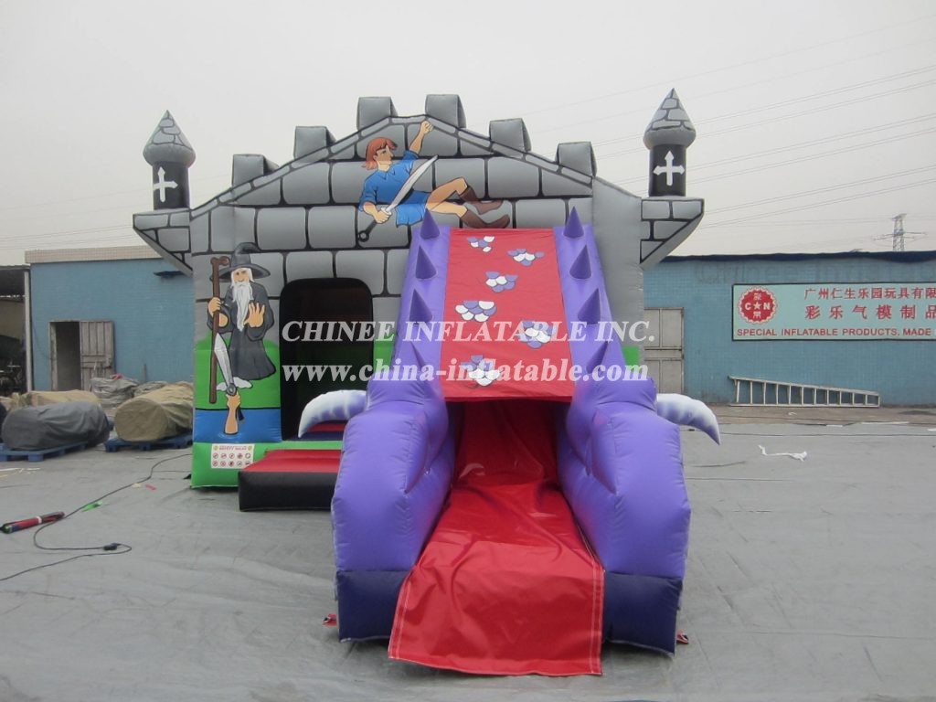 T2-2757 Castle Inflatable Bouncers