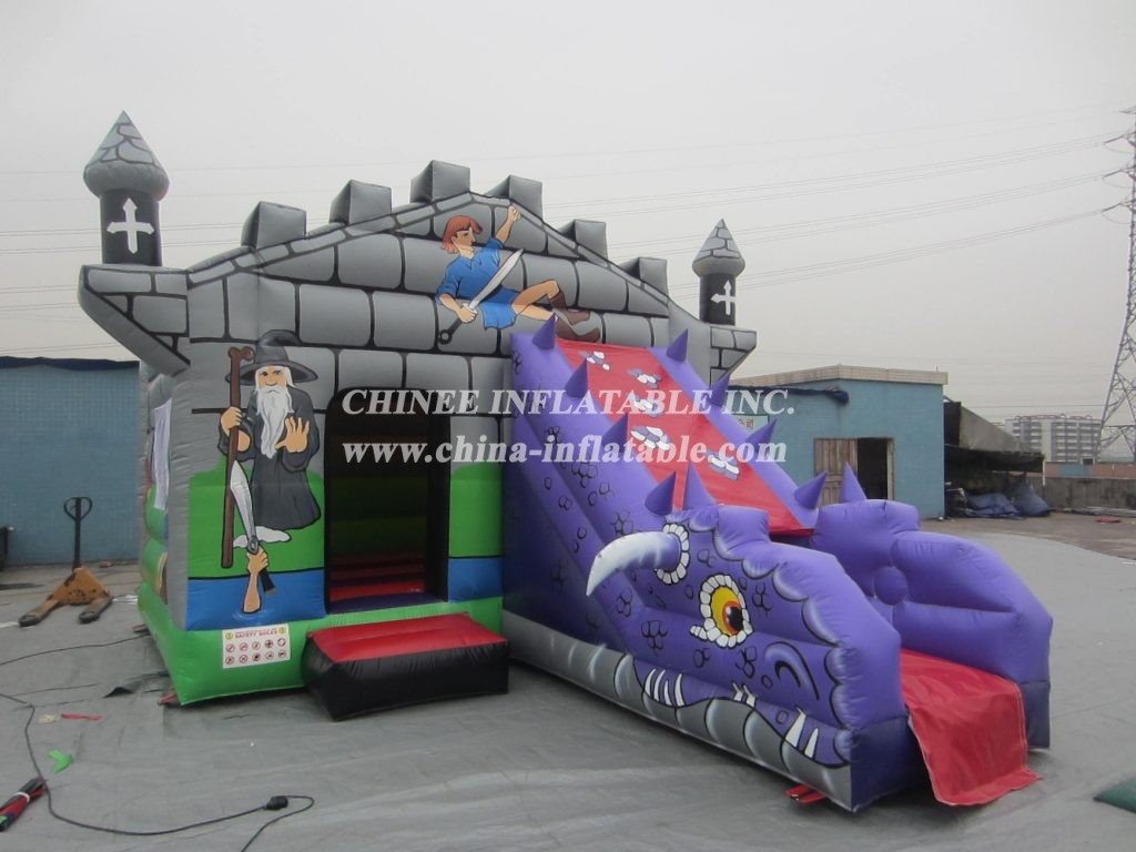 T2-2757 Castle Inflatable Bouncers