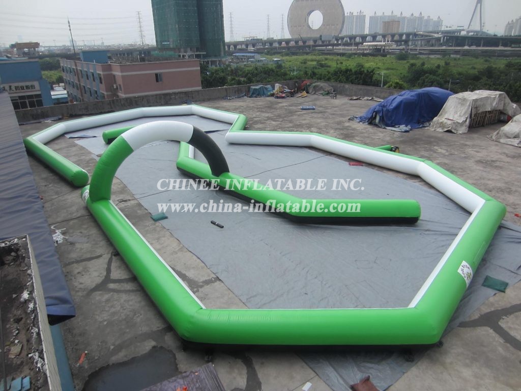 T11-907 Inflatable Race Track Sport Game