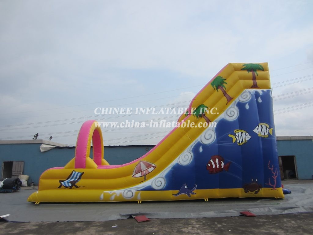 T8-272 Undersea World Inflatable Slide