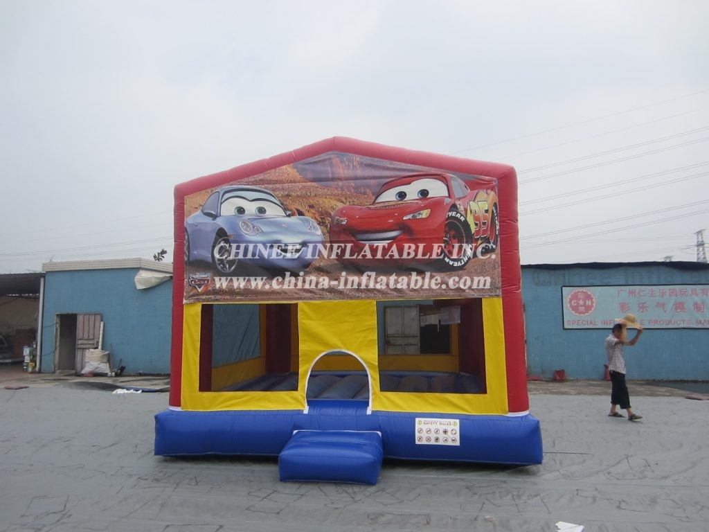 T2-2614 Cars Jumper Castle