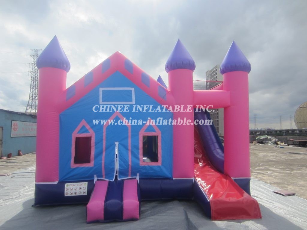 T5-247 Princess Inflatable Jumper Castle