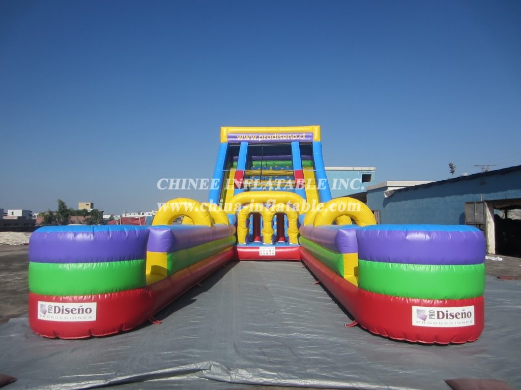 T8-1433 Giant Commercial Long Inflatable Slides