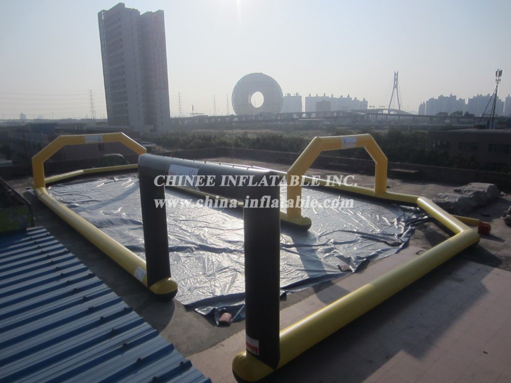 T11-290 Inflatable Race Track Sport Challenge Game