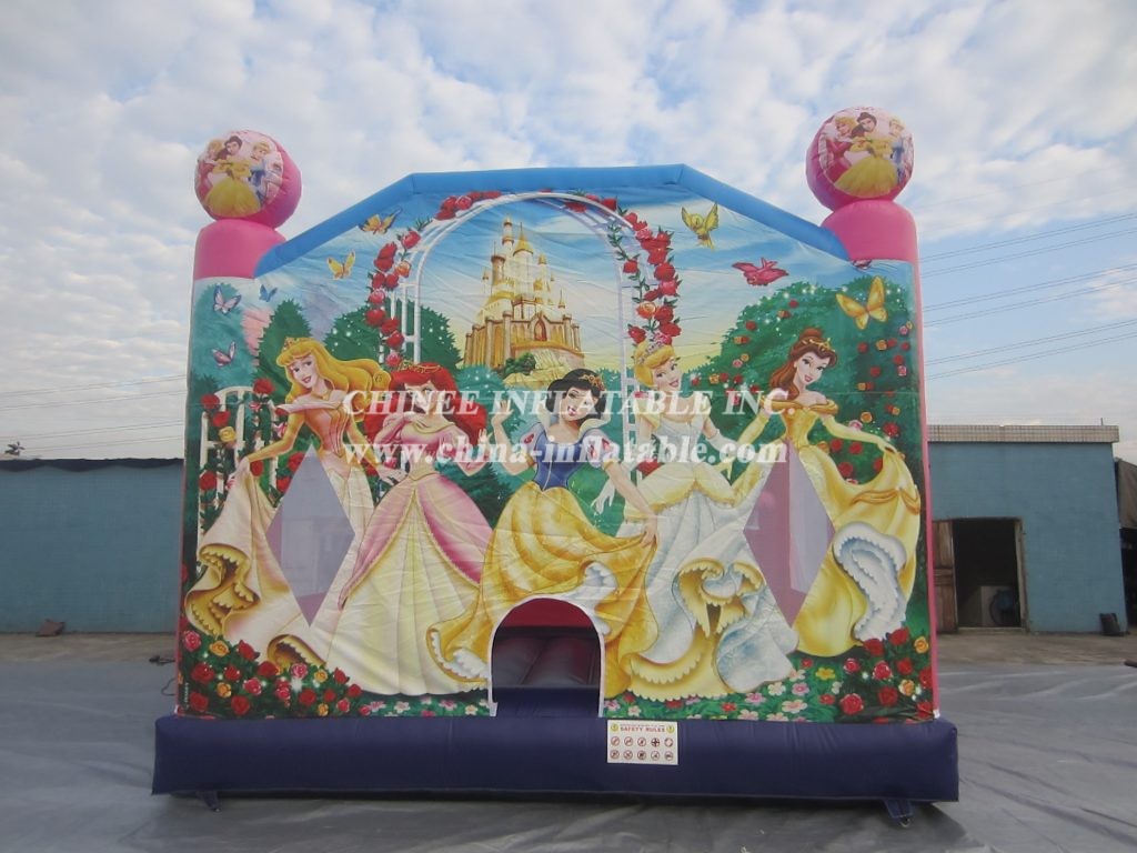 T2-2977 Princess Inflatable Bouncers