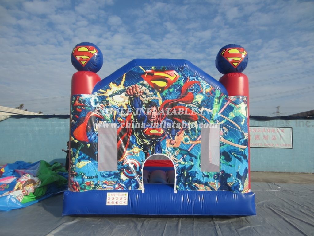 T2-2992 Superman Superhero Inflatable Bouncers