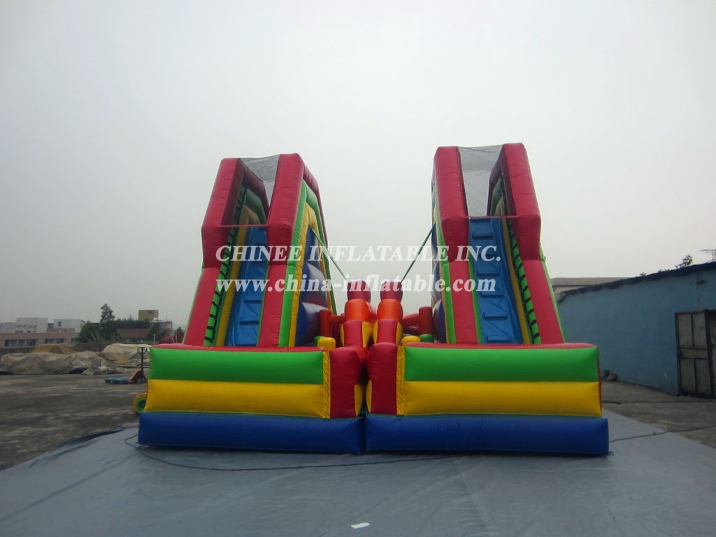 T8-1432 Giant Long Adults Inflatable Slides