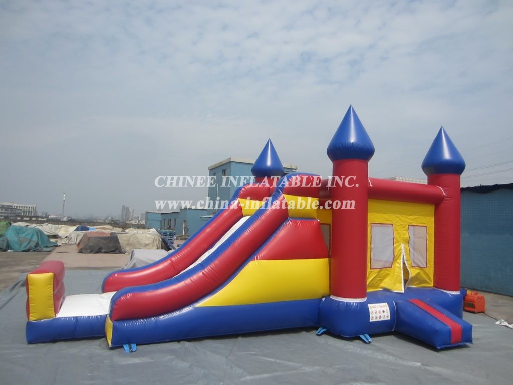 T5-223 Inflatable Castle Bounce House With Slide