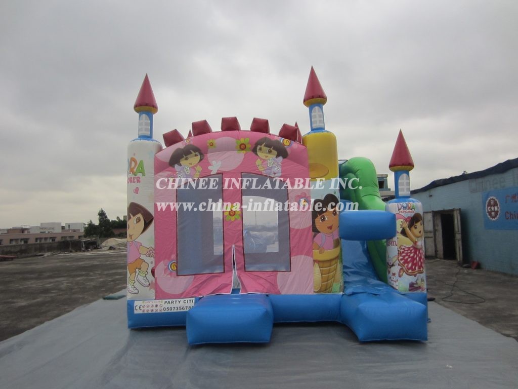 T5-675 Dora Inflatable Castles