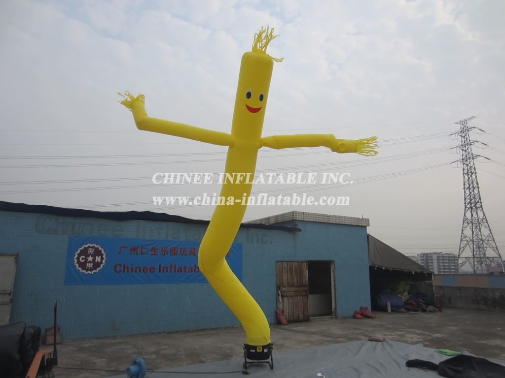 D2-91 Inflatable Yellow Tube Man Air Dancer