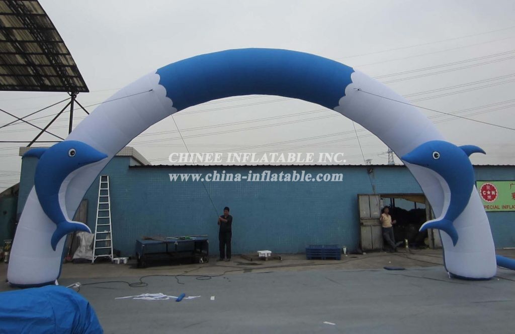 Arch1-155 Dolphin Inflatable Arches