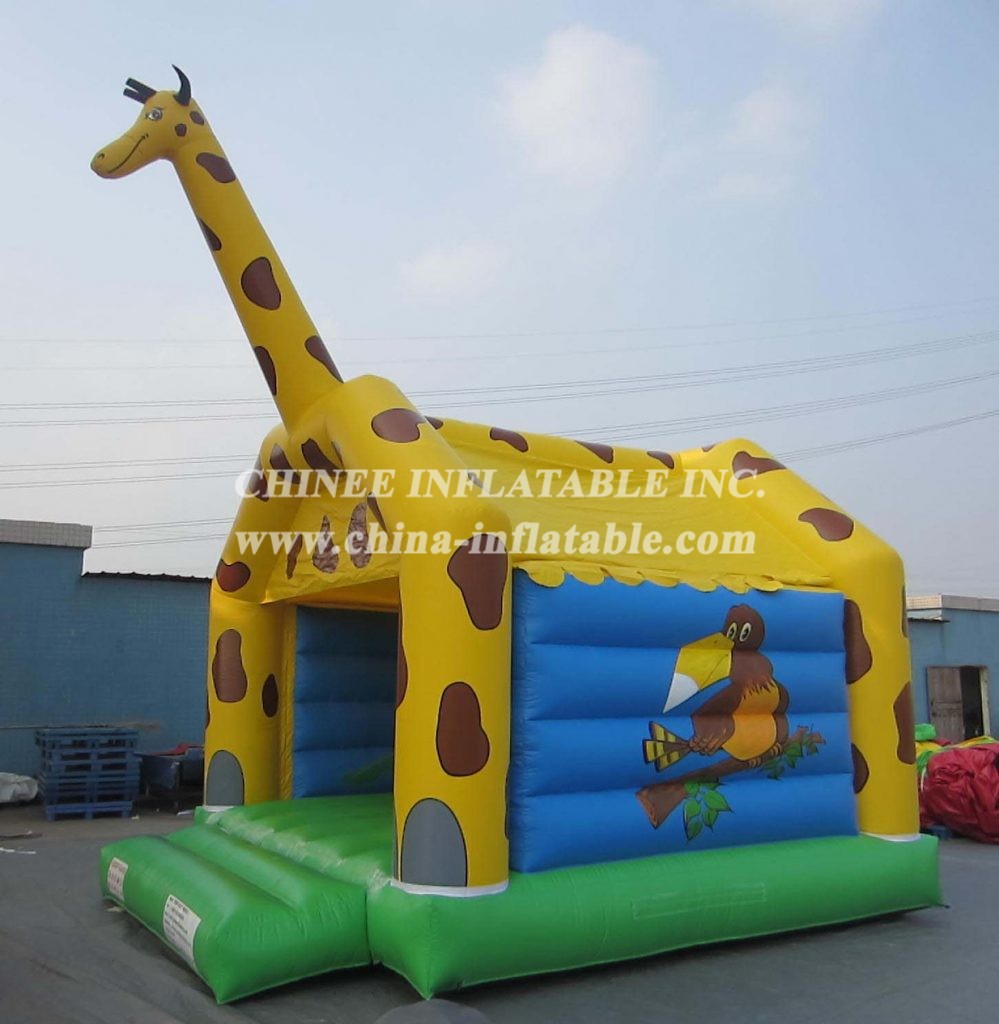 T7-314 Giraffe Inflatable Obstacles Courses