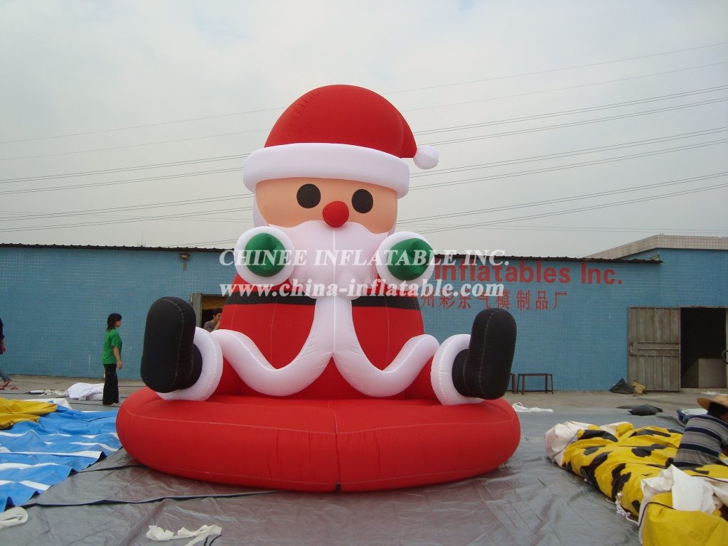 C1-129 Christmas Outdoor Santa Claus Inflatable Decoration