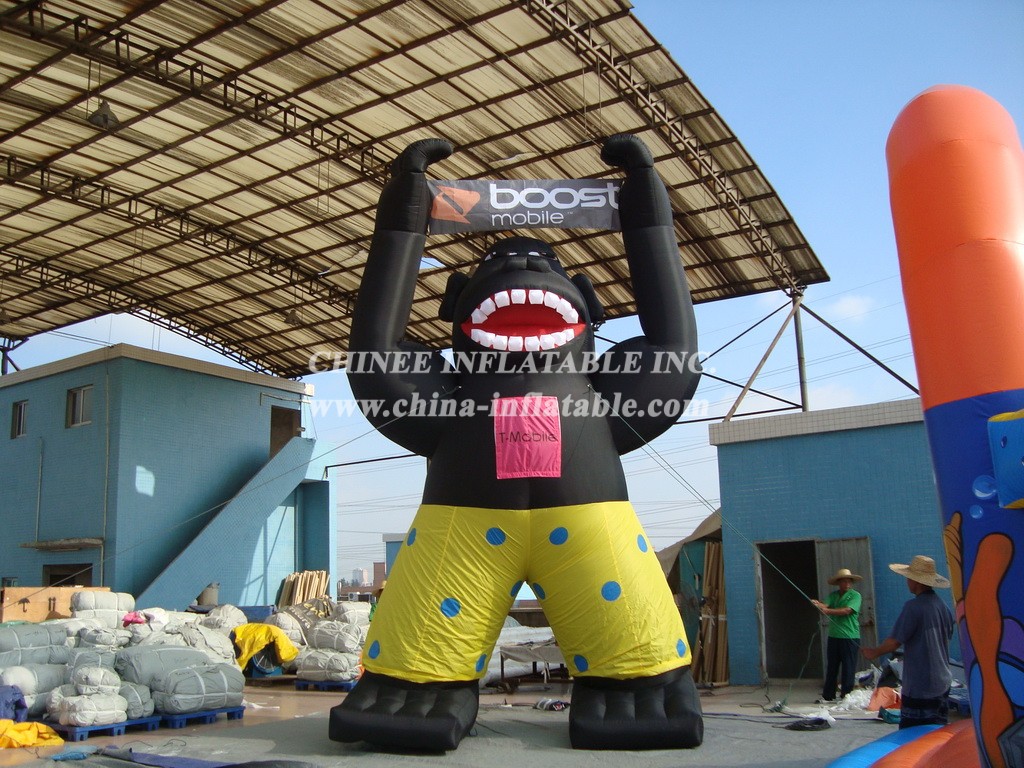 Cartoon1-775 Gorilla Kingkong Inflatable Cartoons