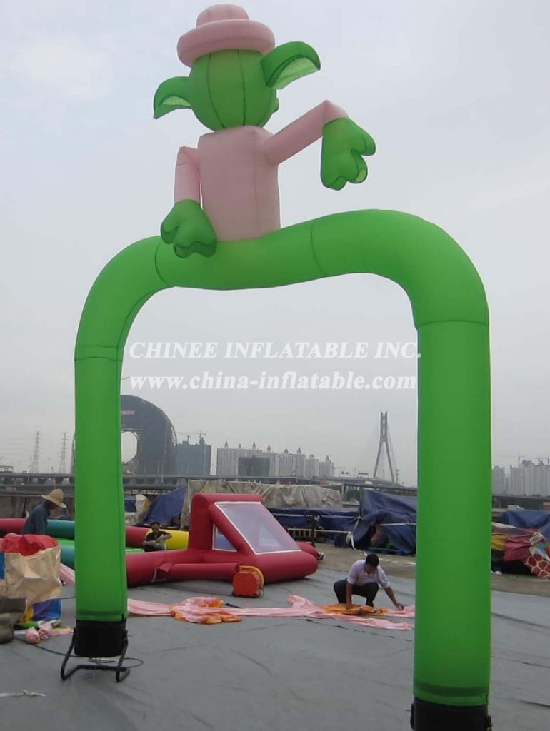 D2-135 Inflatable Monster Air Dancer With 2 Legs