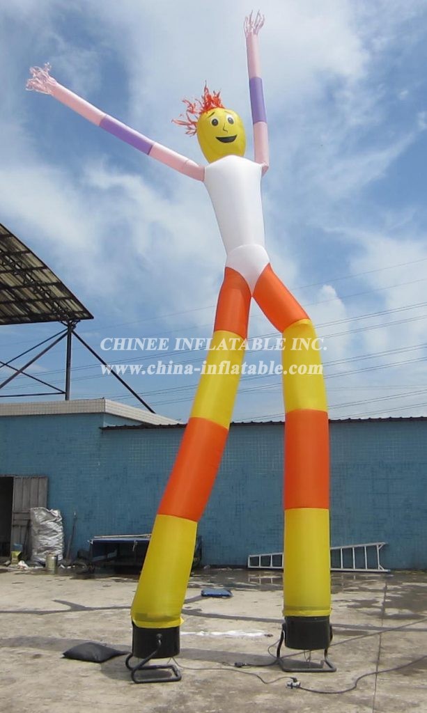 D2-142 Inflatable Air Dancer Tube Man With 2 Legs