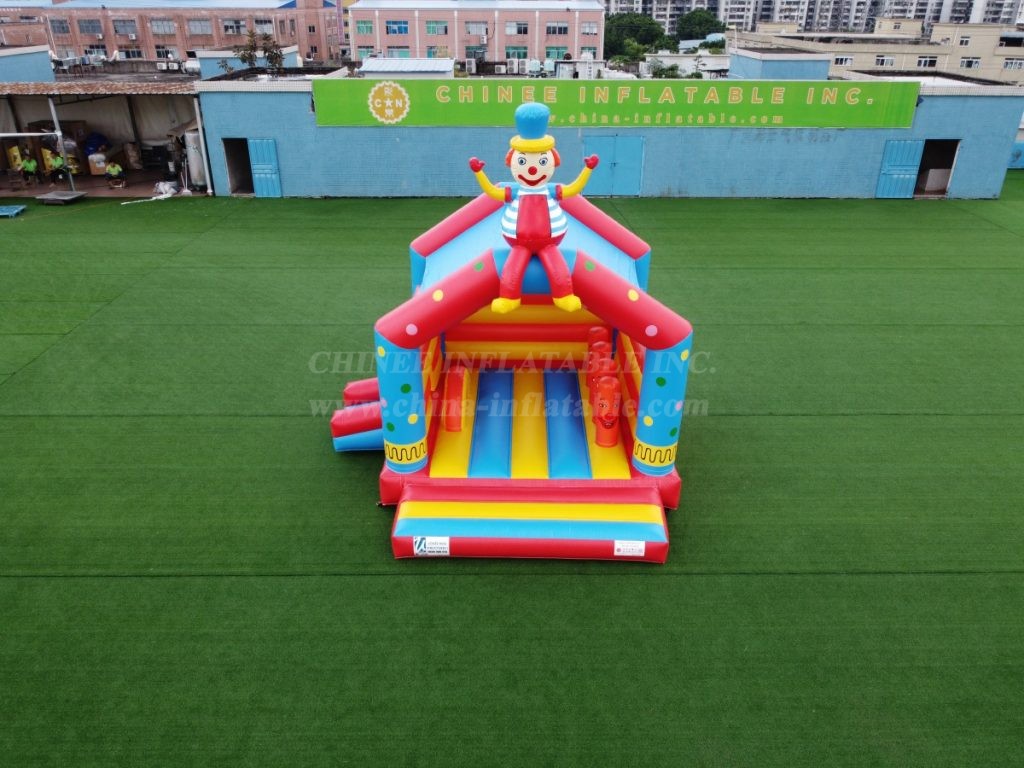 T2-1153 Clown Inflatable Bouncer