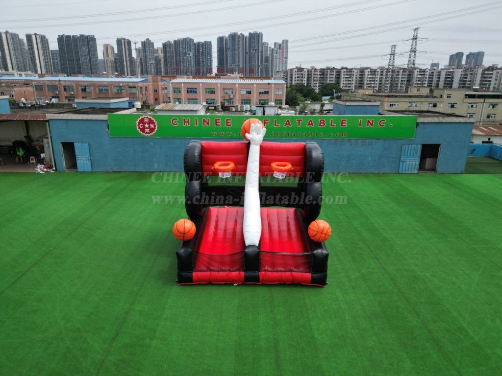 T11-210 Double Basketball Inflatable Shooting Game