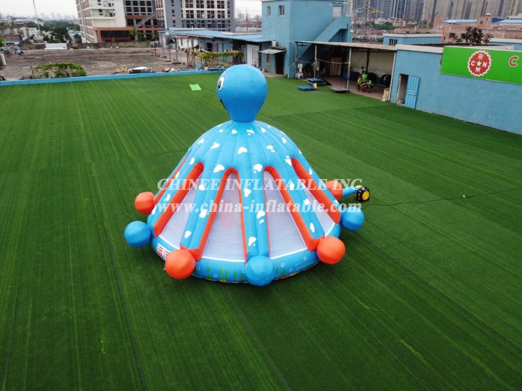 T2-203 Inflatable Octopus Jump Bed