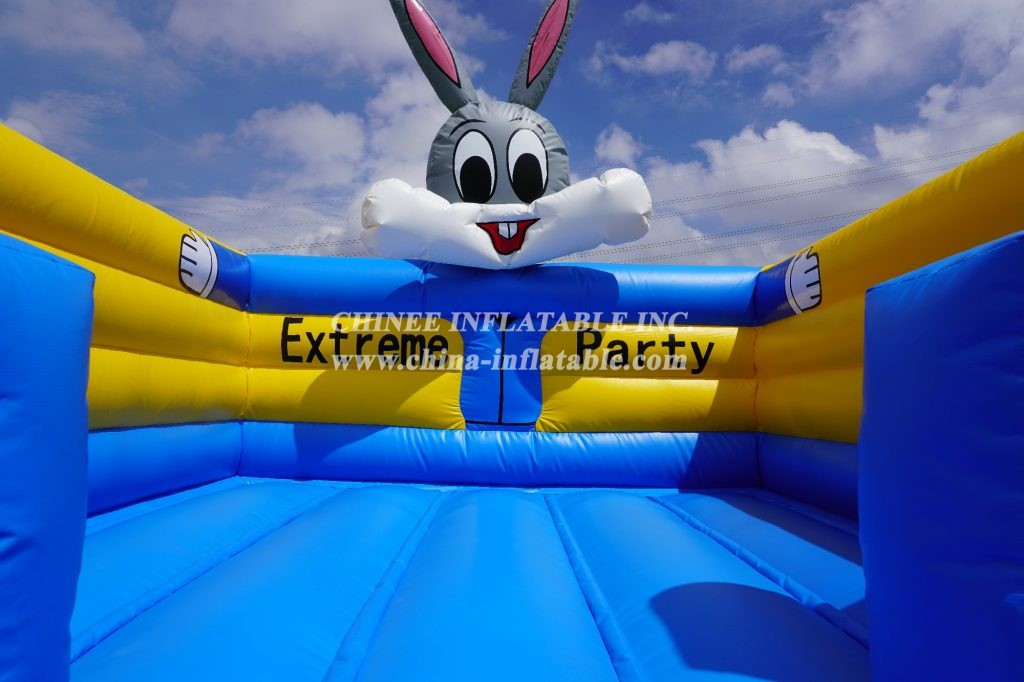 T4-27 Rabbit Theme Looney Tunes Inflatable Bouncer