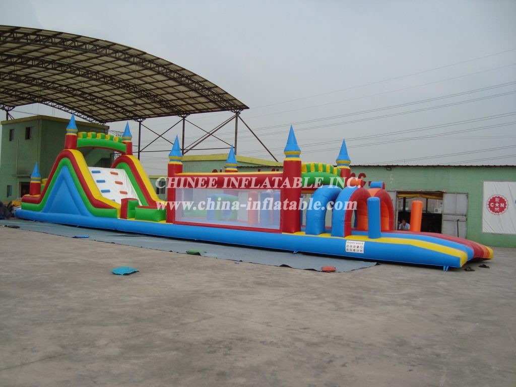 T7-480 Castle Inflatable Obstacles Courses