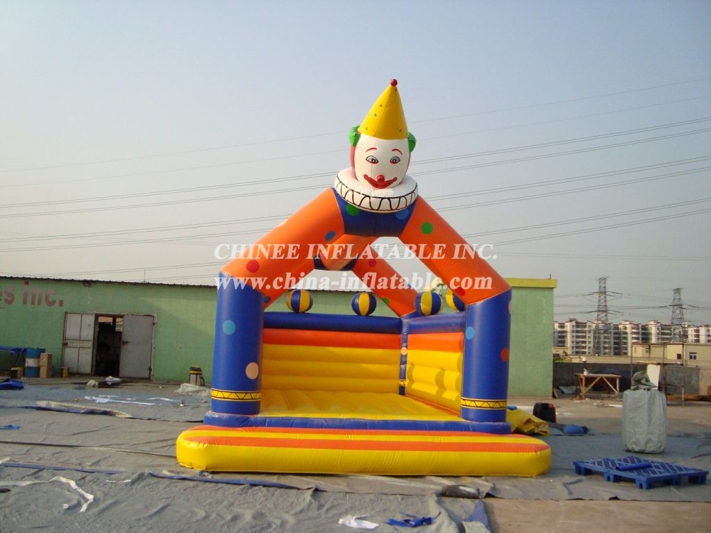 T2-2944 Happy Clown Inflatable Bouncers