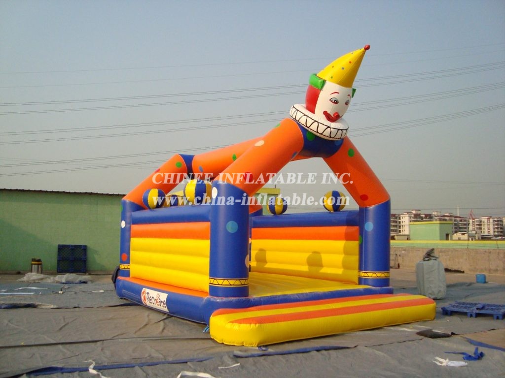 T2-2944 Happy Clown Inflatable Bouncers