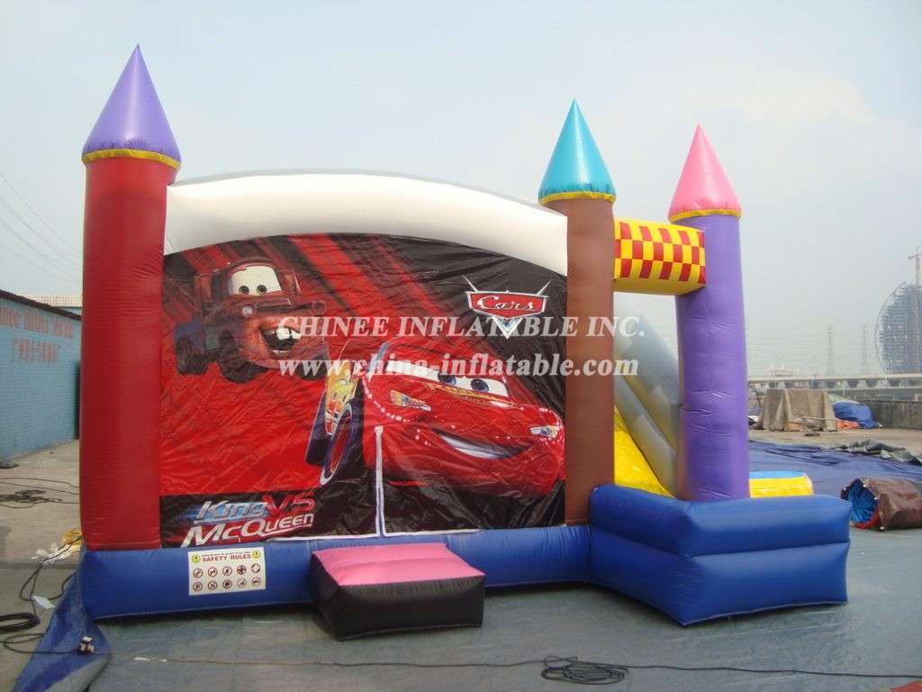 T2-617 Cars Jumper Castle