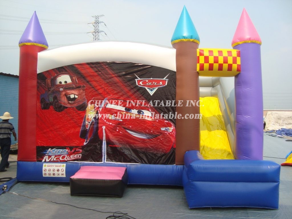 T2-617 Cars Jumper Castle