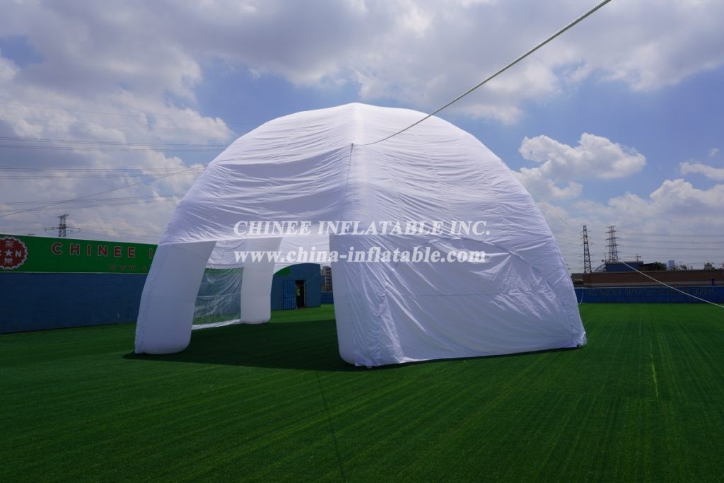 Tent1-403 Customized Commercial Lawn Marquee White Inflatable Spider Tent