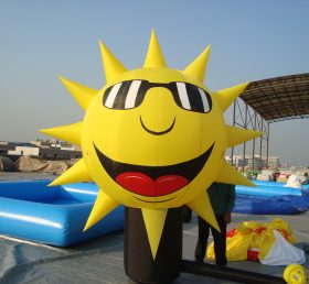 Cartoon1-682 Sun Inflatable Cartoons