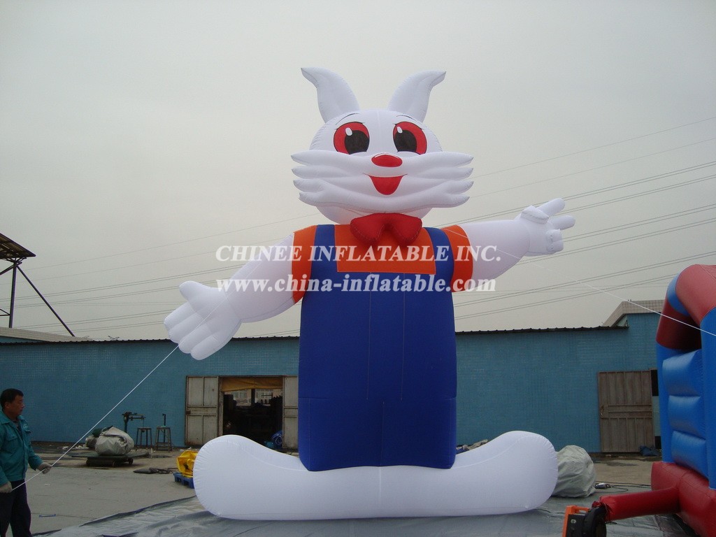 Cartoon1-709 Rabbit Inflatable Cartoons