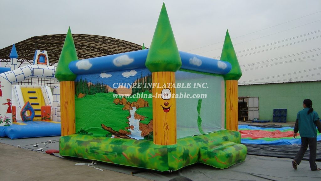 T2-2303 Jungle Theme Inflatable Bouncer