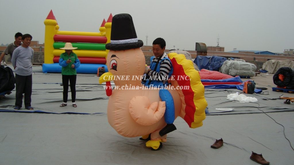 M1-224 Turkey Inflatable Moving Cartoon