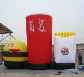 S4-232 Hamburger Set Advertising Inflatable