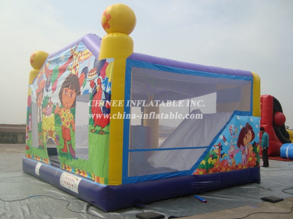 T2-2572 Dora Inflatable Bouncer