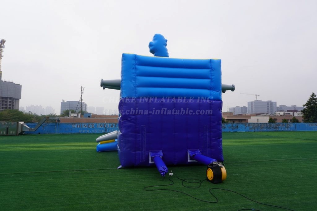 T8-1352 Pirates Ship Inflatable Playground