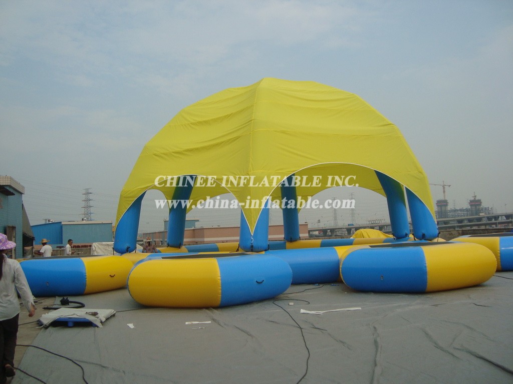 Pool2-799 Inflatable Swimming Pool With Tent