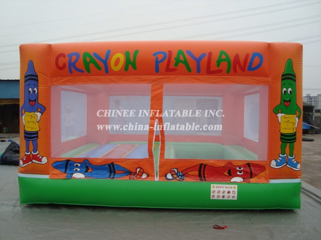 T2-2595 Crayon Inflatable Bouncers