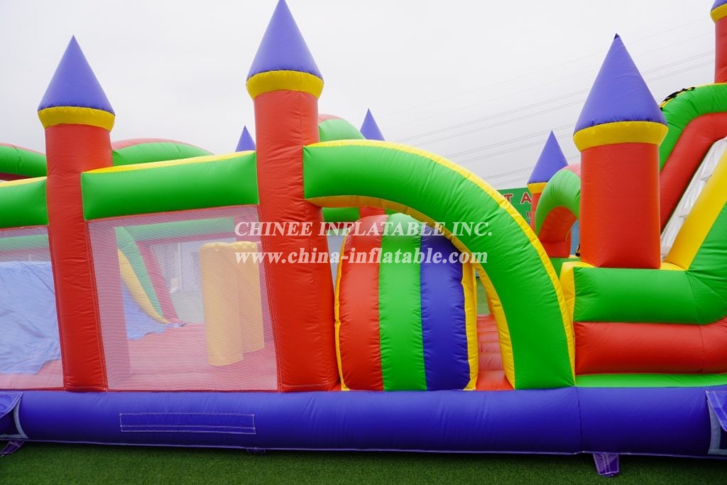 T7-236 Commercial Inflatable Obstacle Game Course Outdoor Inflatable Obstacle