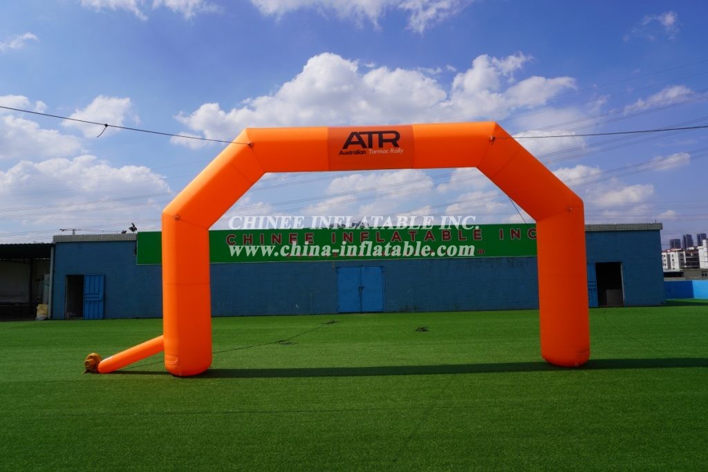 Arch1-198 Orange Inflatable Arches