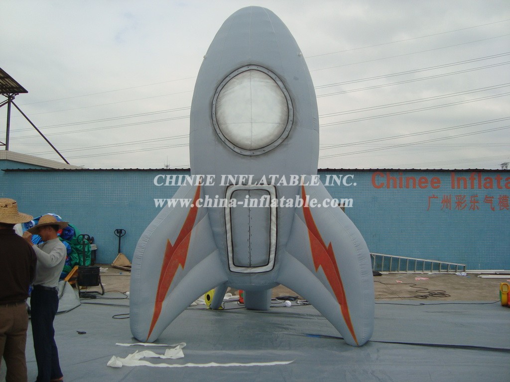 S4-202 Rocket Advertising Inflatable