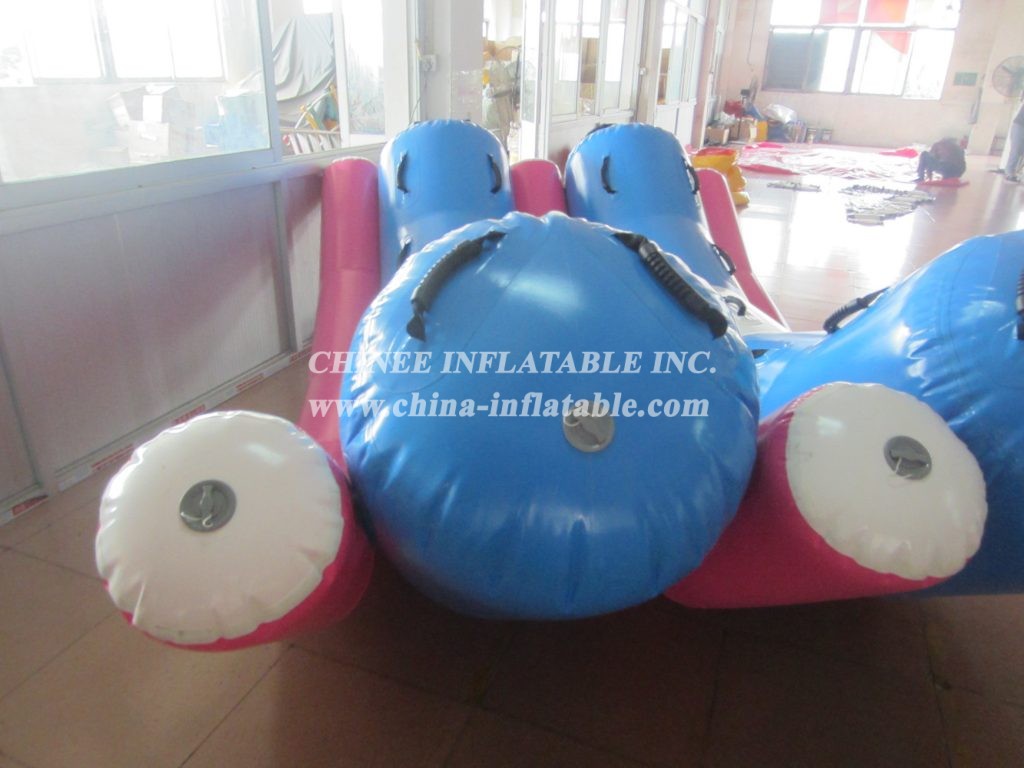 T10-233 Double Rocker Inflatable Water Sport Games For Kid Party Events