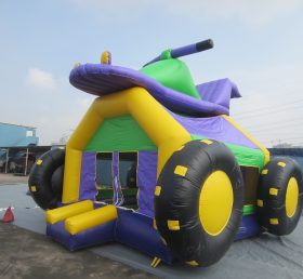 T2-670 Monster Trucks Inflatable Jumpers