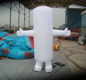 M1-242 White Inflatable Moving Cartoon