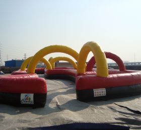 T11-1055 Inflatable Race Track Sport Game