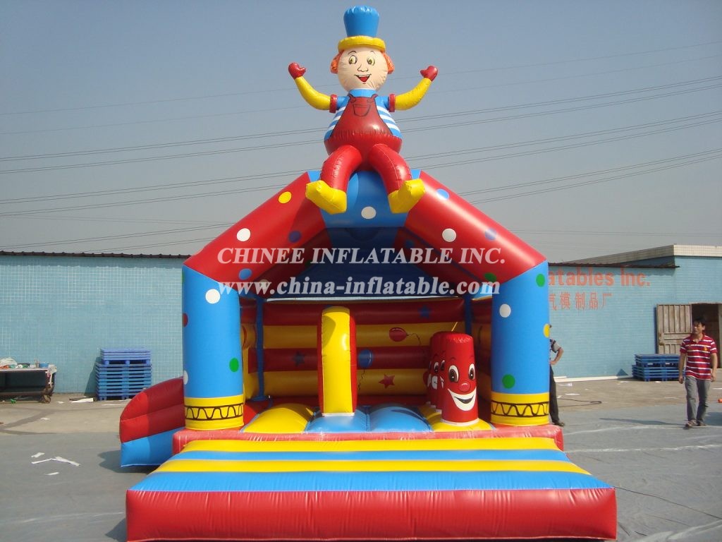 T2-3182 Clown Inflatable Bouncers